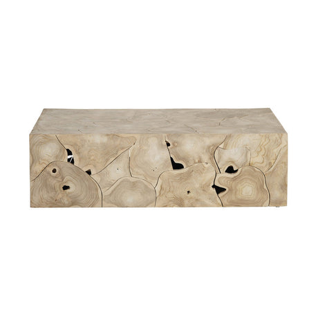 Jackson Tan Cocktail Table by Crestview at Eve Furniture
