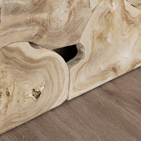 Jackson Tan Console Table by Crestview at Eve Furniture