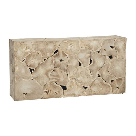 Jackson Tan Console Table by Crestview at Eve Furniture