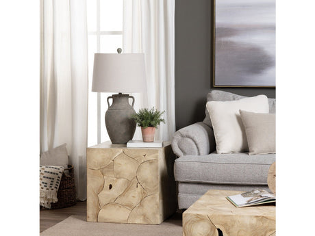 Jackson Tan End Table by Crestview at Eve Furniture