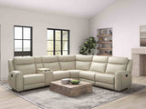 Jacobus Beige Motion Sectional by Furniture of America at Eve Furniture