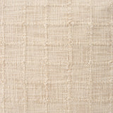 Jacory Cream Checker Textured Decorative Square Pillow Cover w/Down Filler, Set of 2 by Mercana at Eve Furniture