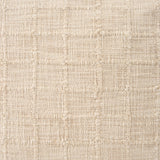 Jacory Cream Checker Textured Lumbar Pillow Cover w/Down Filler, Set of 2 by Mercana at Eve Furniture