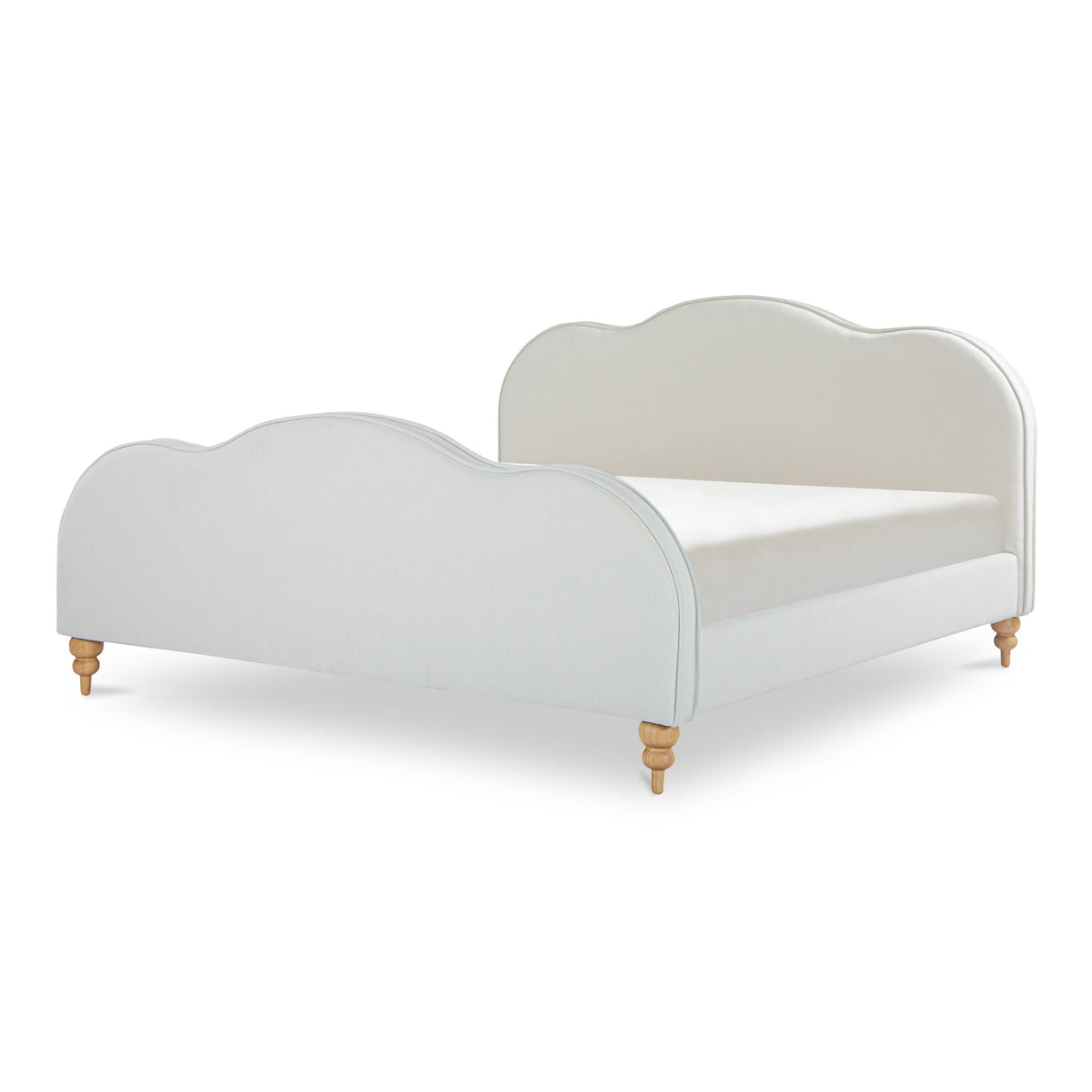 Jacqueline Cream King Bed by MOES at Eve Furniture