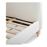 Jacqueline Cream Queen Bed by Moe's Home at Eve Furniture