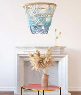 Jade Beaded Chandelier by TOV Furniture at Eve Furniture