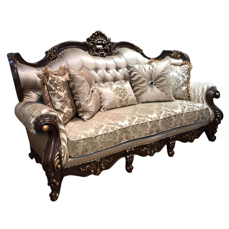 Jade Brown Living Room Set by Cosmos Furniture at Eve Furniture