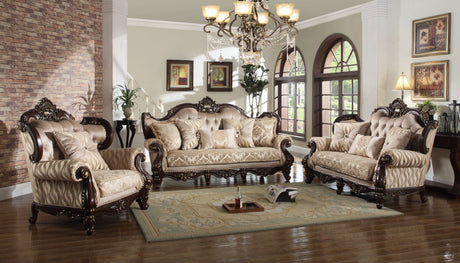 Jade Brown Living Room Set by Cosmos Furniture at Eve Furniture