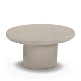 Jade Concrete Indoor/Outdoor Coffee Table (28"-34") by TOV Furniture at Eve Furniture