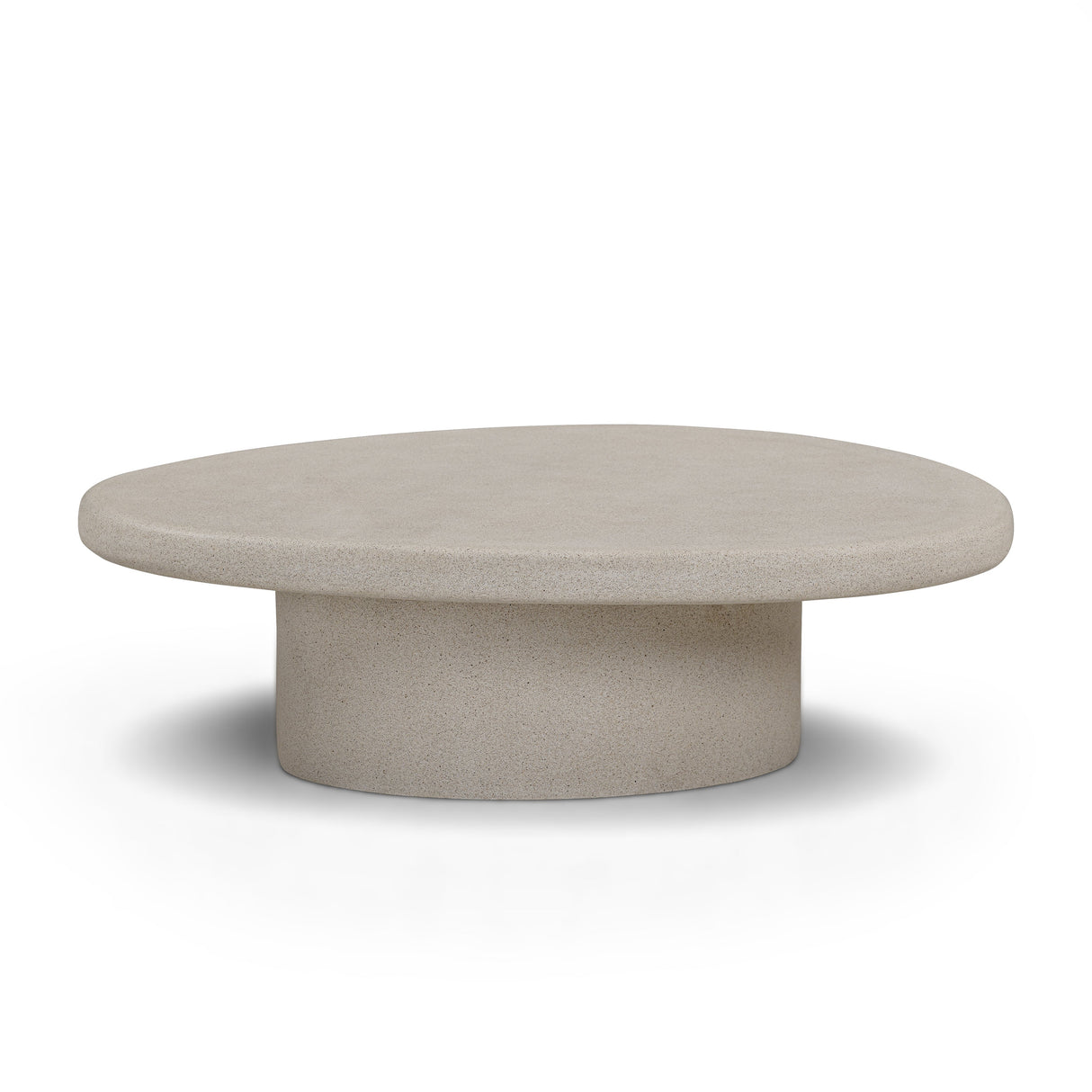 Jade Concrete Indoor/Outdoor Coffee Table (28"-34") by TOV Furniture at Eve Furniture