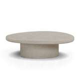 Jade Concrete Indoor/Outdoor Coffee Table (28"-34") by TOV Furniture at Eve Furniture