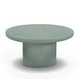 Jade Concrete Indoor/Outdoor Coffee Table (28"-34") by TOV Furniture at Eve Furniture