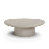Jade Concrete Indoor/Outdoor Coffee Table (28"-34") by TOV Furniture at Eve Furniture