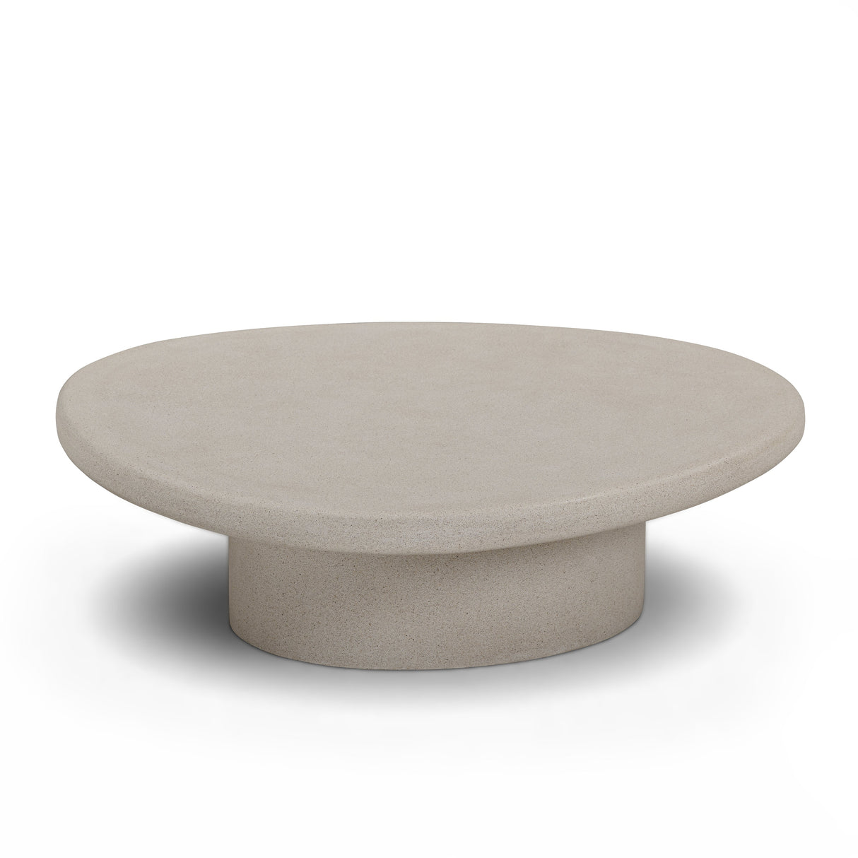 Jade Concrete Indoor/Outdoor Coffee Table (28"-34") by TOV Furniture at Eve Furniture