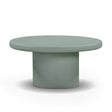 Jade Concrete Indoor/Outdoor Coffee Table (28"-34") by TOV Furniture at Eve Furniture