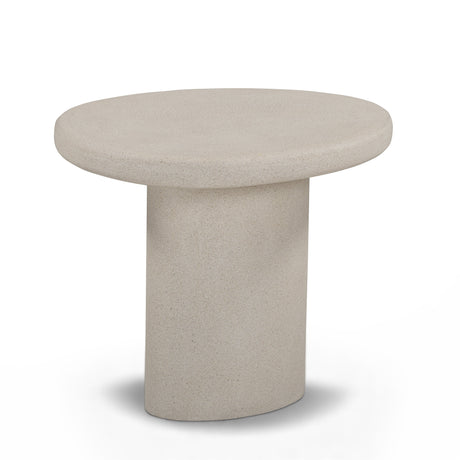 Jade Concrete Indoor/Outdoor Side Table by TOV Furniture at Eve Furniture