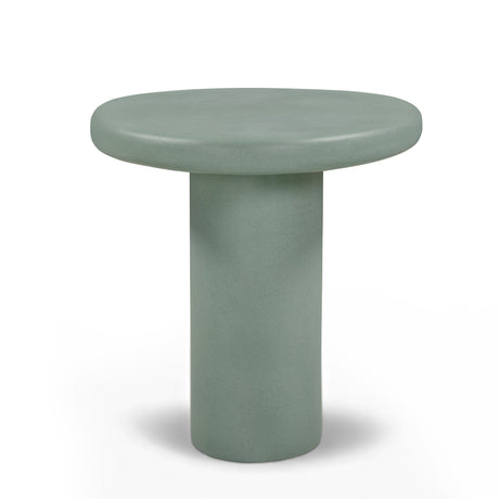 Jade Concrete Indoor/Outdoor Side Table by TOV Furniture at Eve Furniture