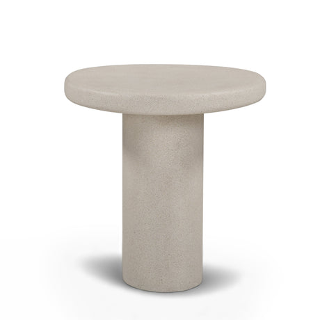 Jade Concrete Indoor/Outdoor Side Table by TOV Furniture at Eve Furniture
