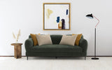 Jade Green Chenille Modern Track Arm Sofa by Coaster at Eve Furniture