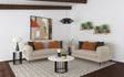 Jade Latte 2-Piece Chenille Upholstered Sofa Set by Coaster at Eve Furniture