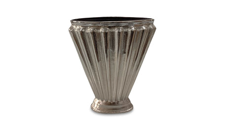 Jade Vase Aged Pewter Cast Aluminum by Moe's Home at Eve Furniture