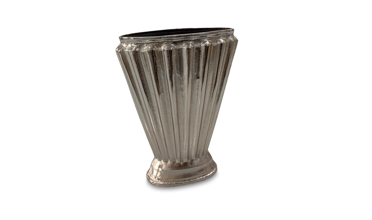 Jade Vase Aged Pewter Cast Aluminum by Moe's Home at Eve Furniture