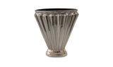 Jade Vase Aged Pewter Cast Aluminum by Moe's Home at Eve Furniture
