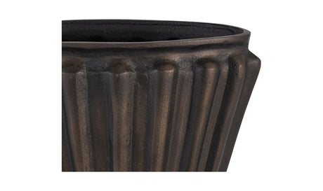 Jade Vase Antique Brass Cast Aluminum by Moe's Home at Eve Furniture