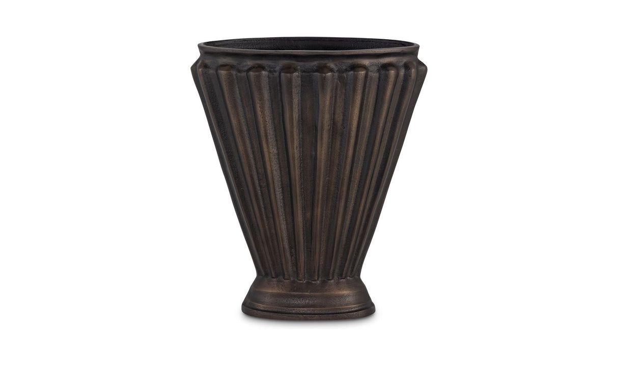 Jade Vase Antique Brass Cast Aluminum by Moe's Home at Eve Furniture