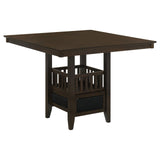 Jaden Cappuccino Transitional Counter Height Dining Set by Coaster at Eve Furniture