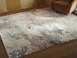 Jadenburg Cream/Gray/Sienna Large Rug by Ashley at Eve Furniture