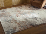 Jadenburg Cream/Gray/Sienna Large Rug by Ashley at Eve Furniture