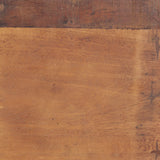 Jadine Set of 2 Medium Brown Wood w/ Black Metal Rectangle Frames by Mercana at Eve Furniture