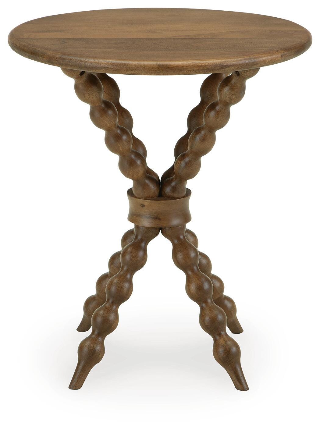 Jadner Light Brown Accent Table by Ashley at Eve Furniture