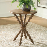 Jadner Light Brown Accent Table by Ashley at Eve Furniture