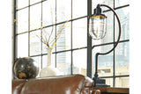 Jae Antique Black Desk Lamp by Ashley at Eve Furniture