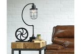 Jae Antique Black Desk Lamp by Ashley at Eve Furniture