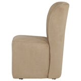 Jaelynn Tan Upholstered Parsons Dining Side Chair (Set of 2) by Coaster at Eve Furniture