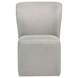 Jaelynn Upholstered Parsons Dining Side Chair Beige (Set of 2) by Coaster at Eve Furniture