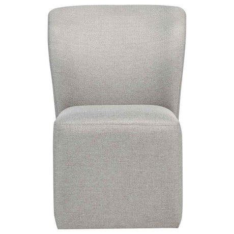 Jaelynn Upholstered Parsons Dining Side Chair Beige (Set of 2) by Coaster at Eve Furniture
