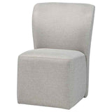 Jaelynn Upholstered Parsons Dining Side Chair Beige (Set of 2) by Coaster at Eve Furniture