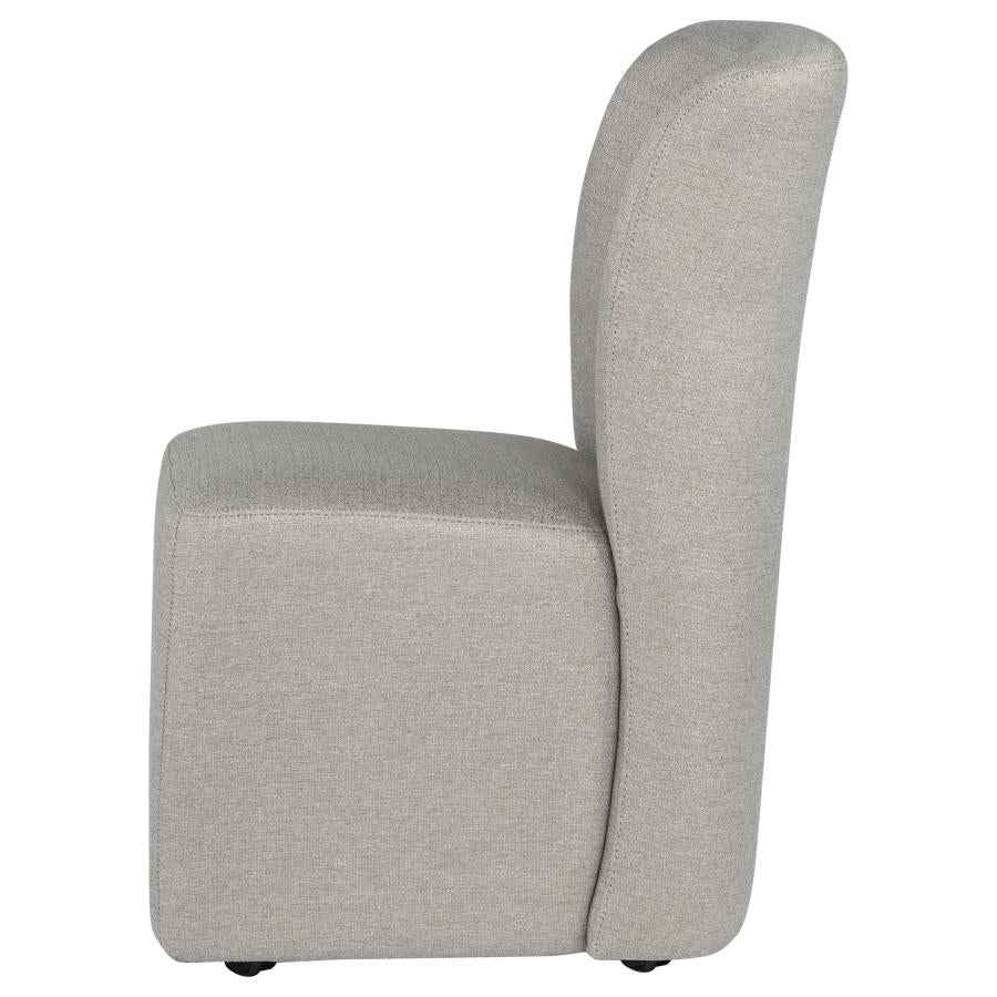 Jaelynn Upholstered Parsons Dining Side Chair Beige (Set of 2) by Coaster at Eve Furniture