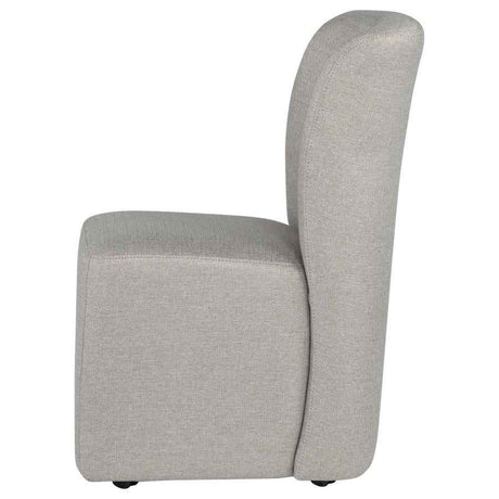 Jaelynn Upholstered Parsons Dining Side Chair Beige (Set of 2) by Coaster at Eve Furniture