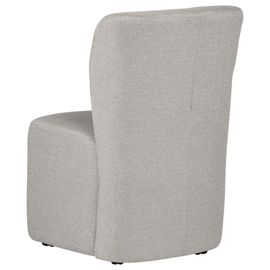 Jaelynn Upholstered Parsons Dining Side Chair Beige (Set of 2) by Coaster at Eve Furniture