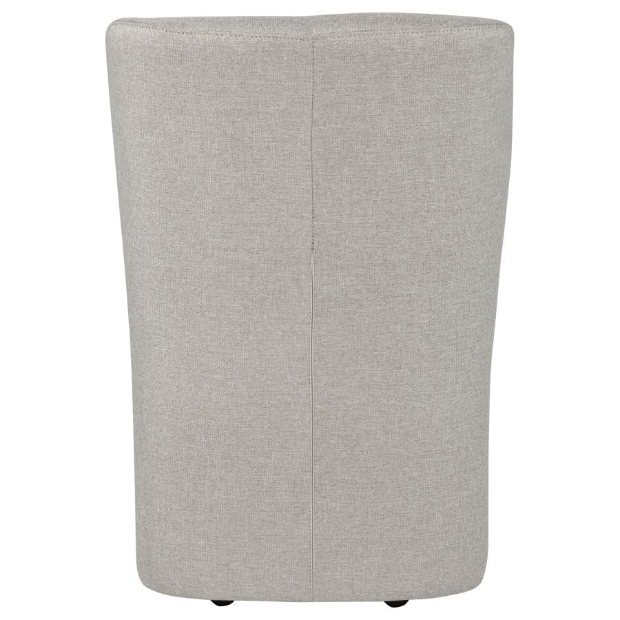 Jaelynn Upholstered Parsons Dining Side Chair Beige (Set of 2) by Coaster at Eve Furniture