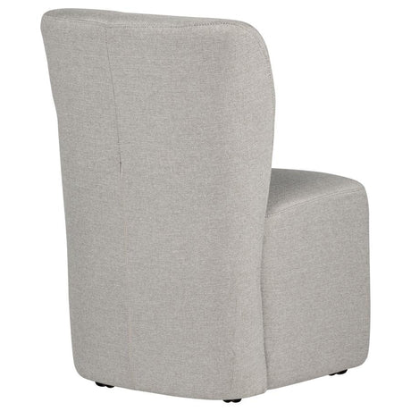 Jaelynn Upholstered Parsons Dining Side Chair Beige (Set of 2) by Coaster at Eve Furniture