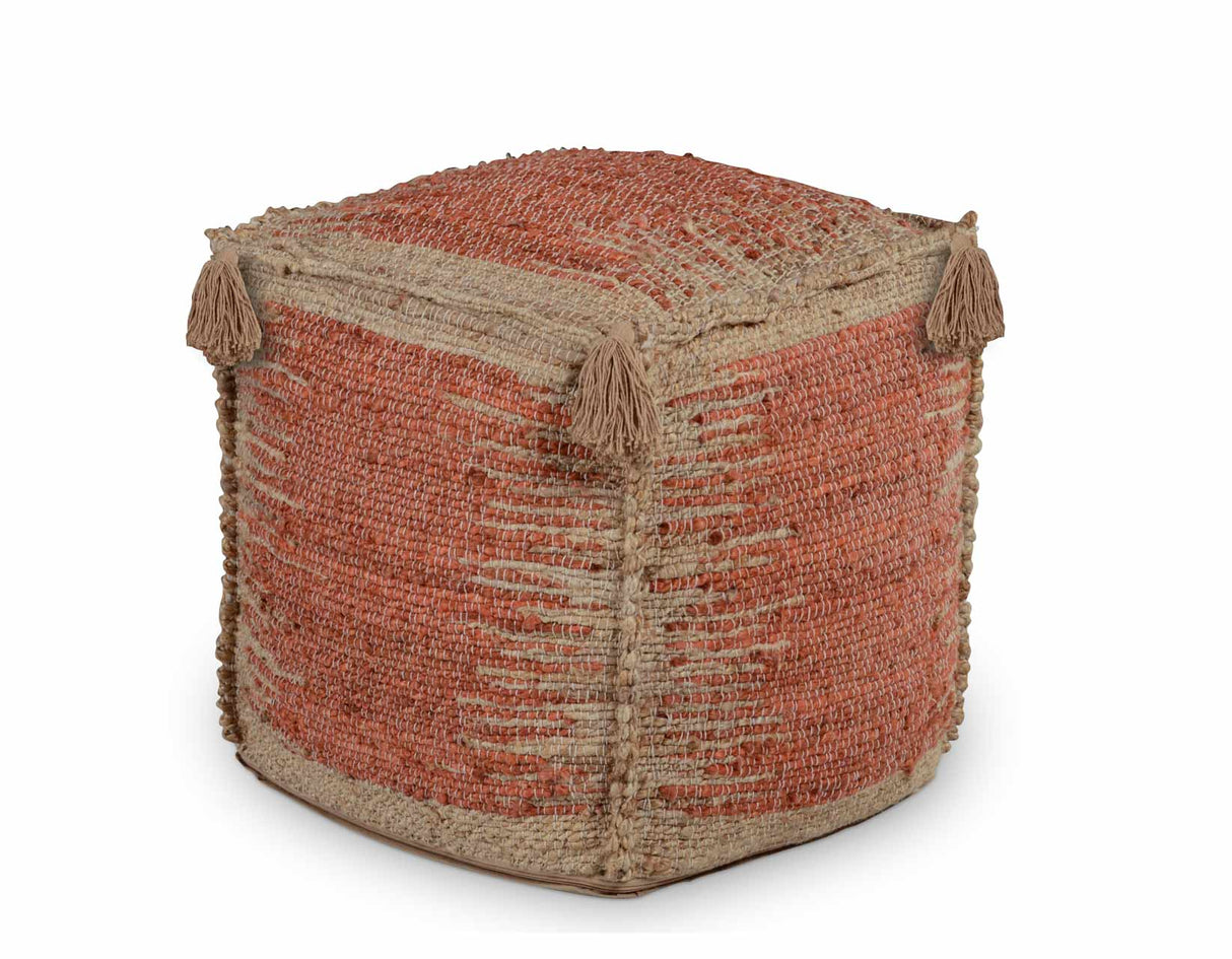 Jafar Handwoven Pouf