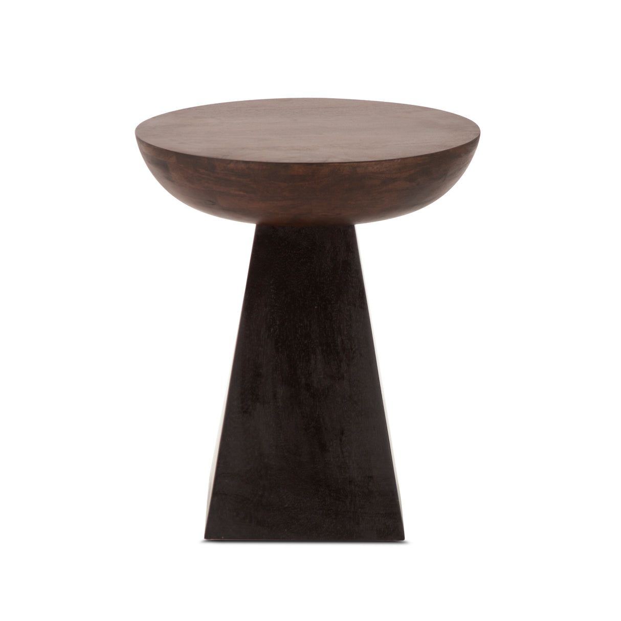Jaipur 18" Round Accent Table in Two Tone by Home Trends & Design at Eve Furniture