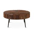 Jaipur 38" Round Coffee Table in Reclaimed Wood by Home Trends & Design at Eve Furniture