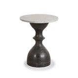 Jaipur Martini 18" Black Side Table by Home Trends & Design at Eve Furniture